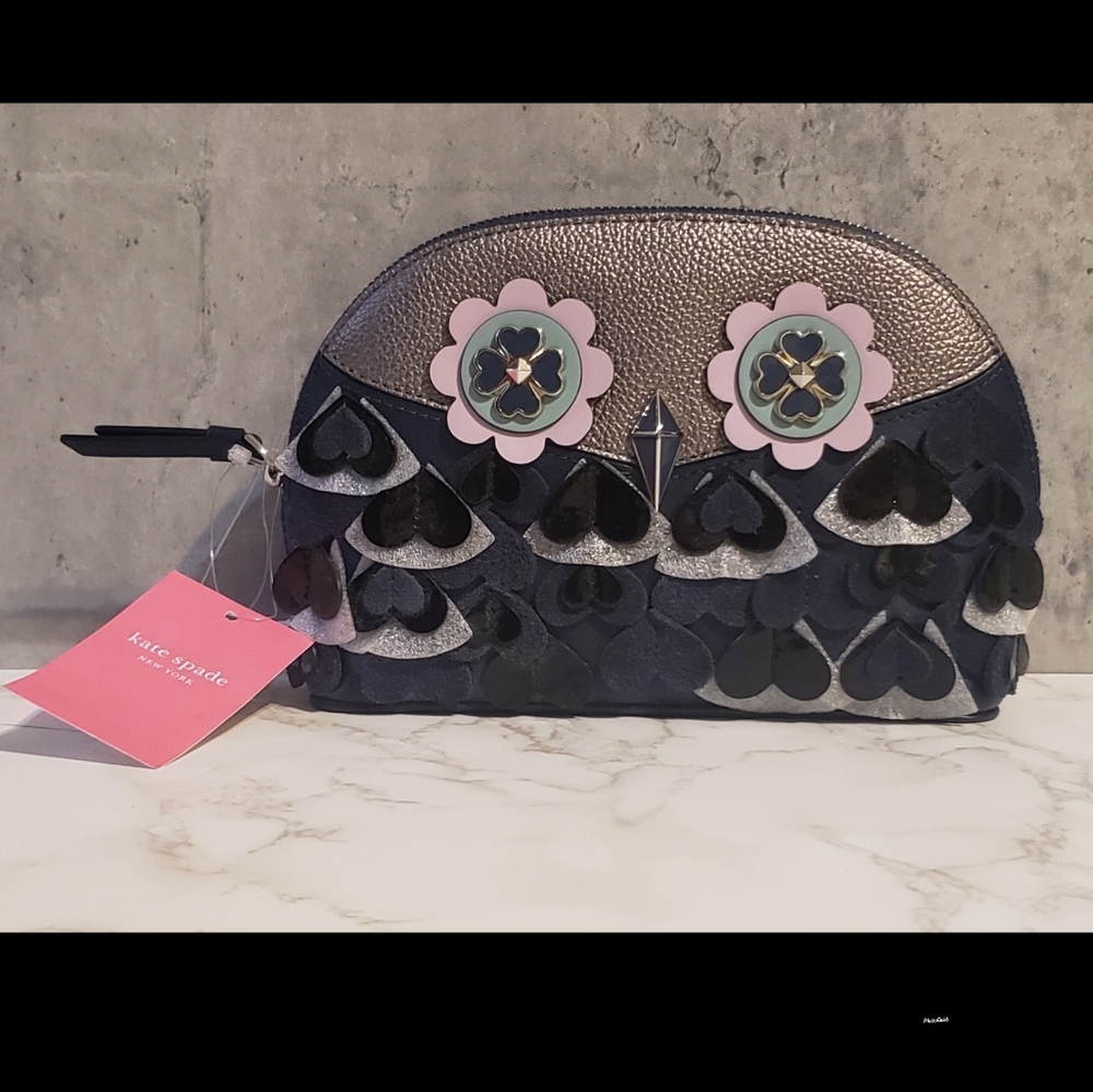 Kate Spade "Zibbi" Medium Dome Cosmetic Bag